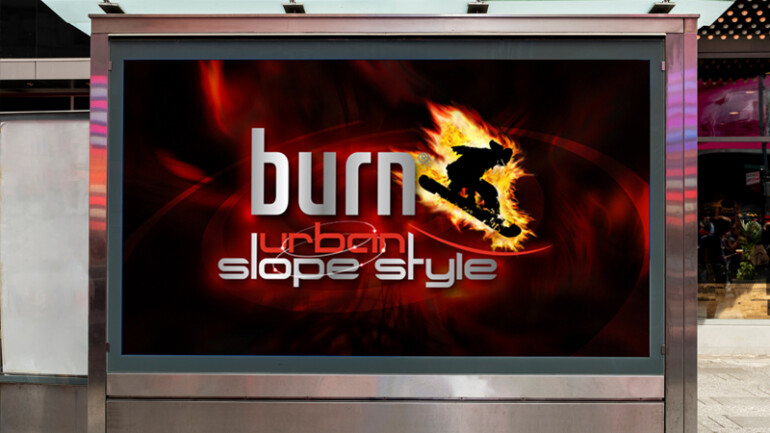 burn slope style